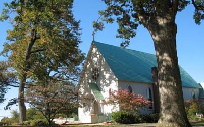 st rose of lima church with front garden new orleans la
